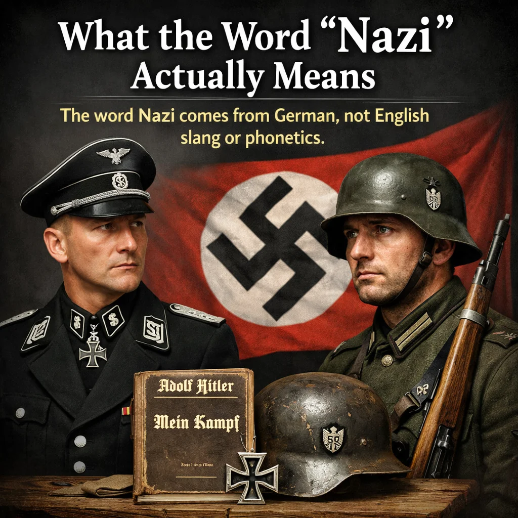 "Nazi” Actually Means