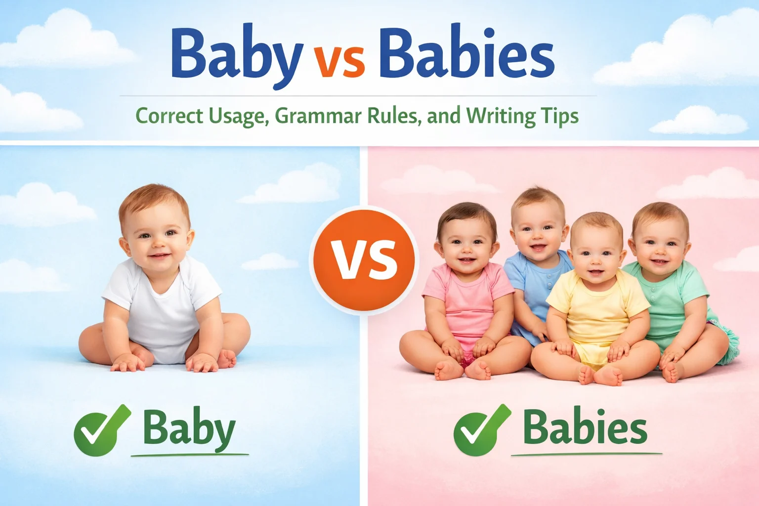Baby vs Babies