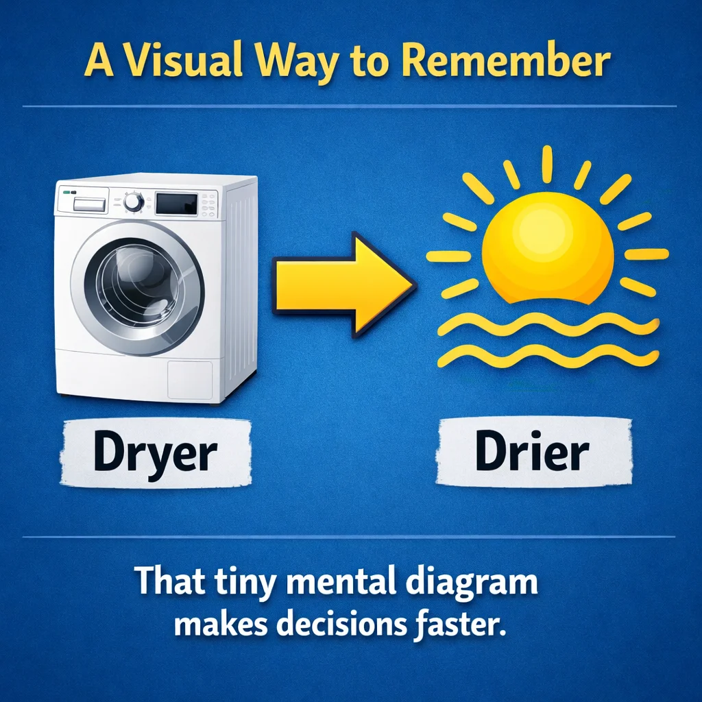 dryer or drier