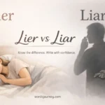 Lier vs Liar