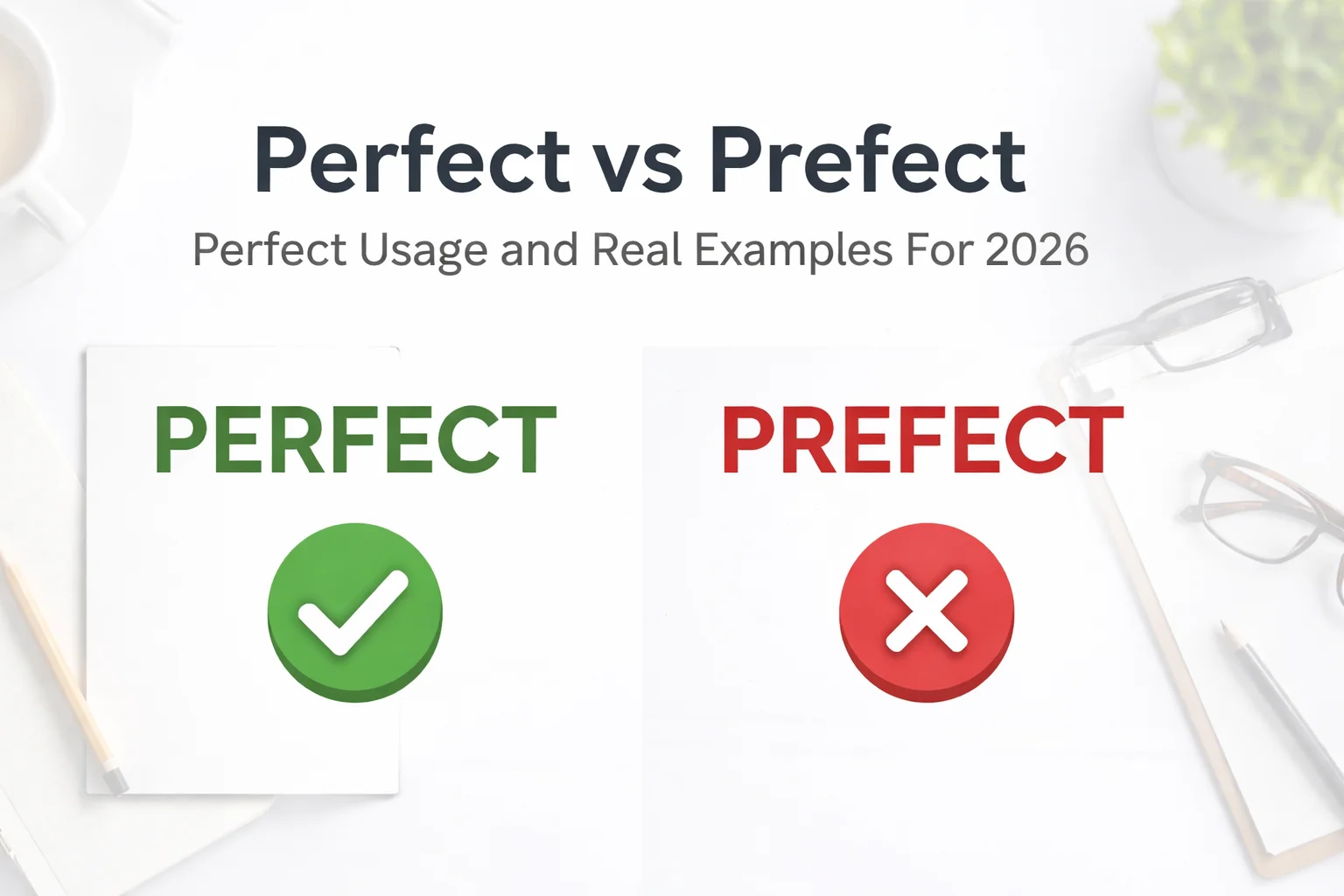 Perfect vs Prefect