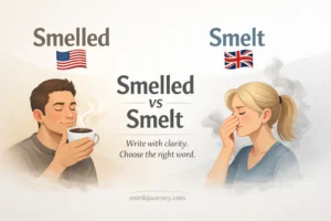 Smelled vs Smelt