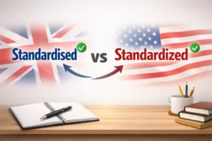 Standardised or Standardized