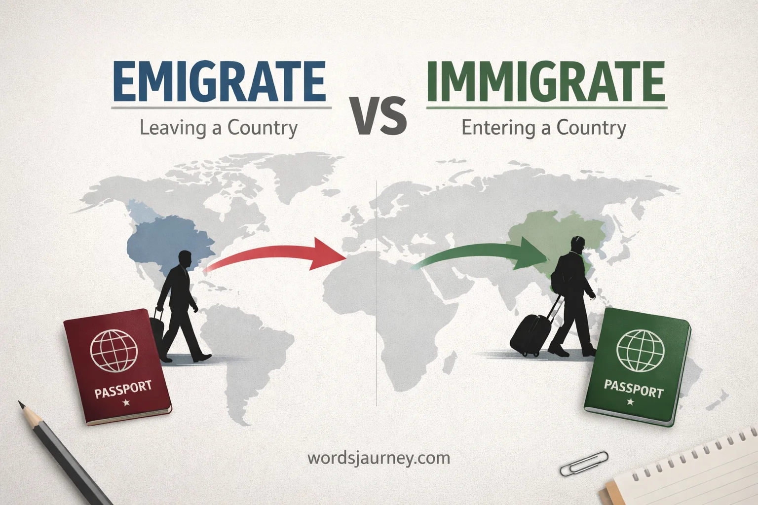 Emigrate or Immigrate