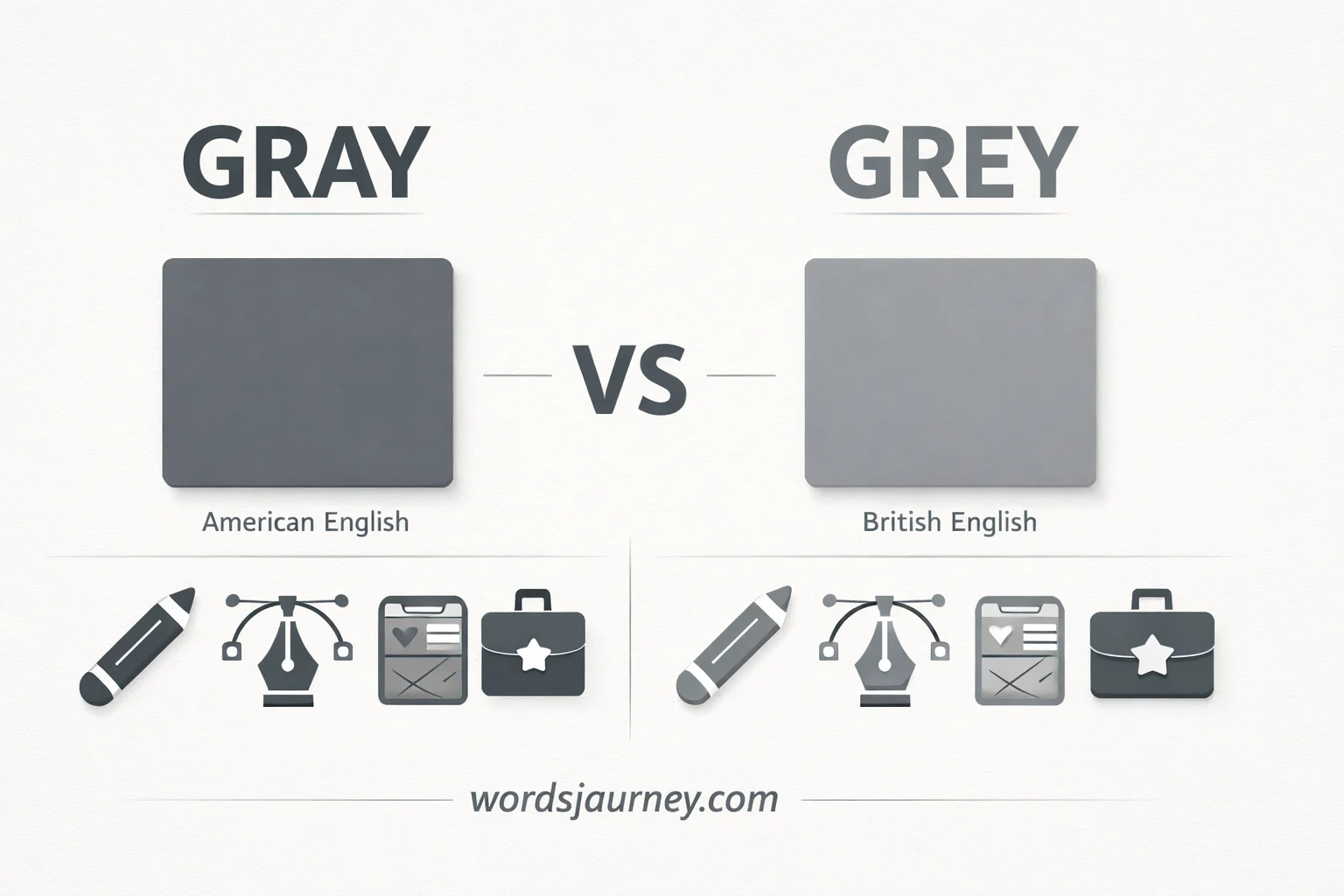 Gray or Grey