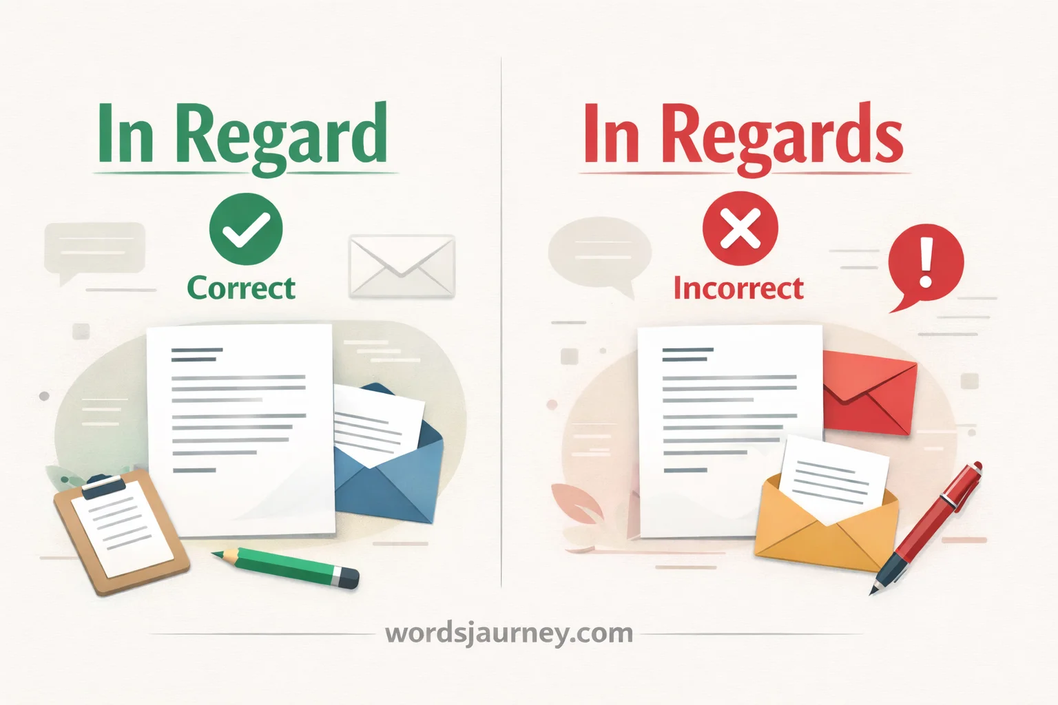 In Regard or In Regards