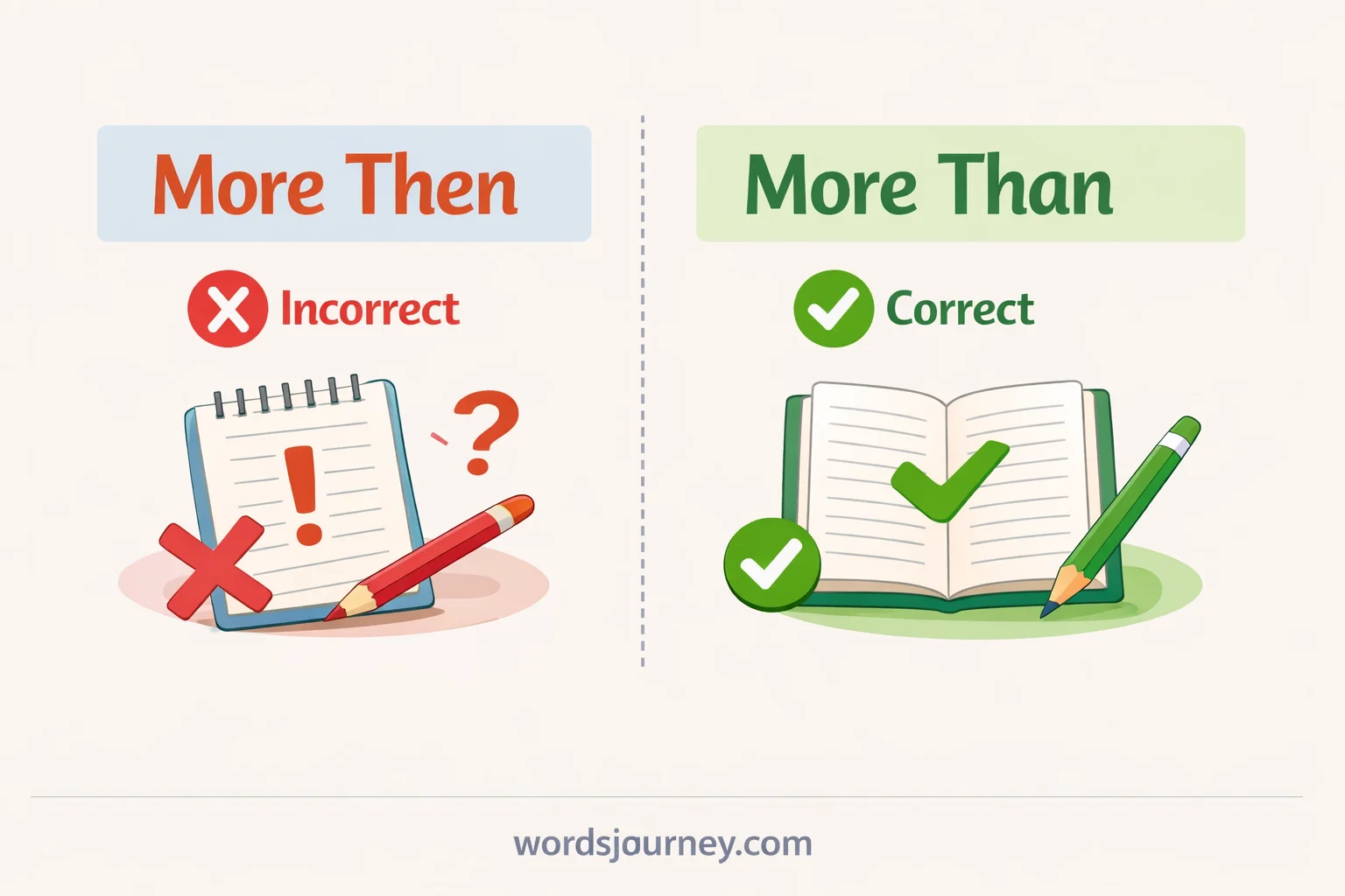 More Then or More Than