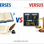 Verses vs Versus