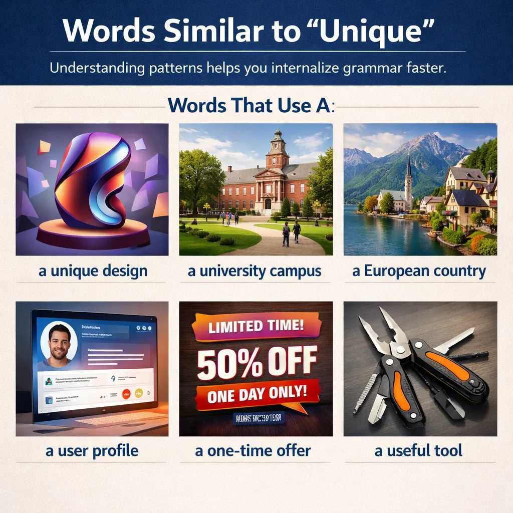 Words Similar to “Unique”