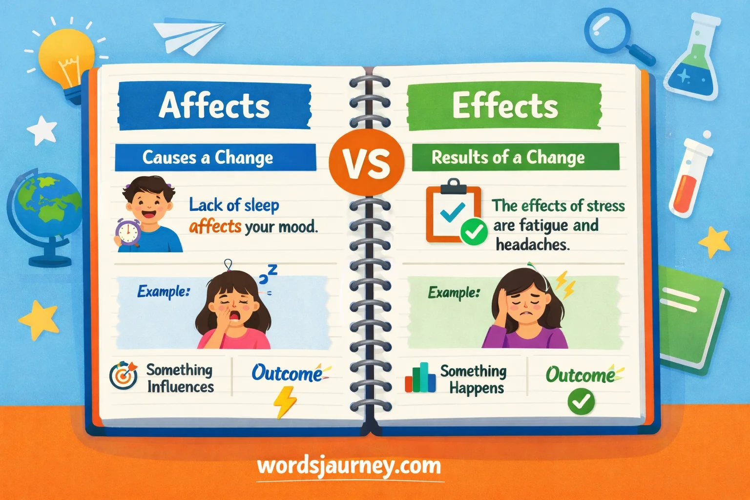 Affects vs Effects
