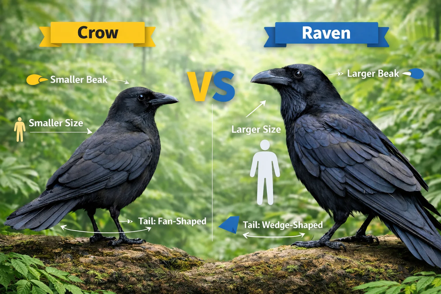 Crow vs Raven