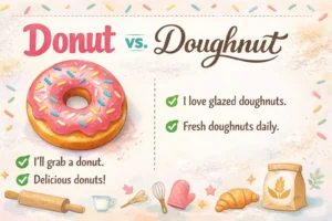 Donut vs Doughnut