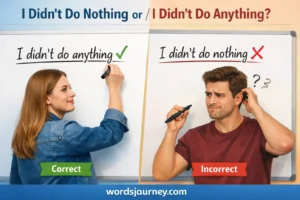 I Didn’t Do Anything