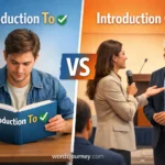 Introduction To vs Introduction Of