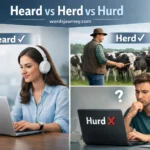 Heard vs Herd vs Hurd