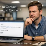 Who to Contact or Whom to Contact