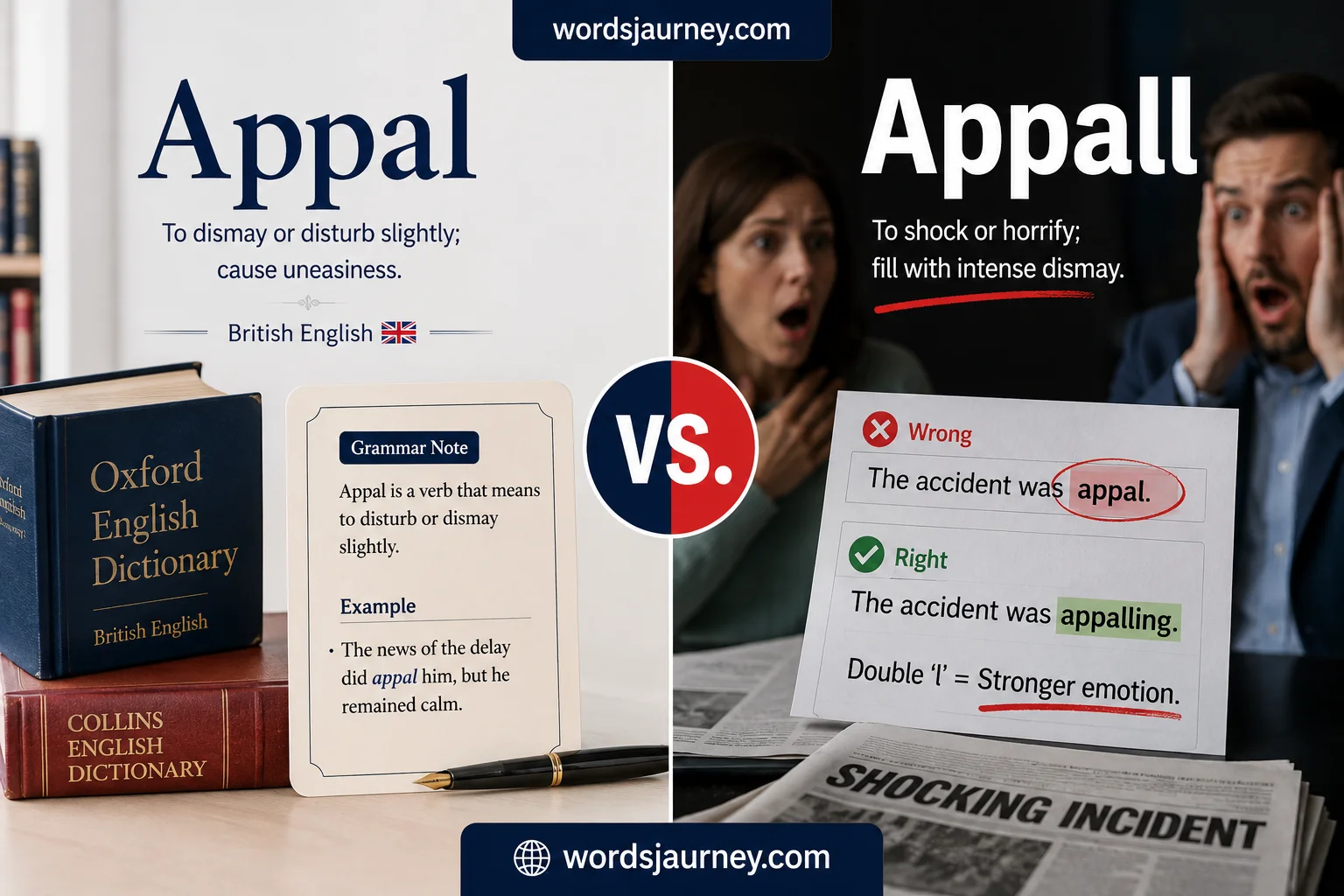 Appal vs. Appall