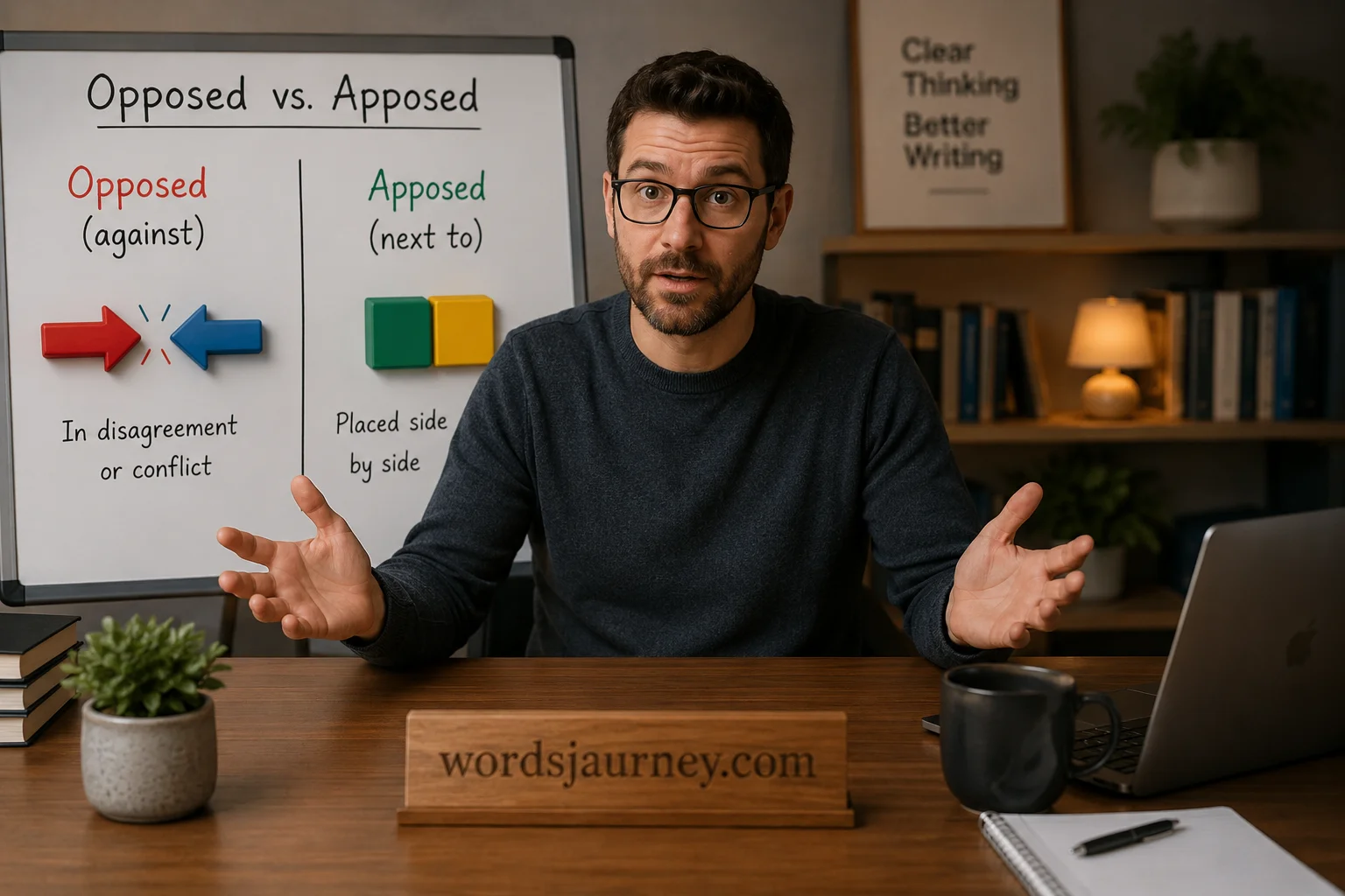 Apposed vs Opposed