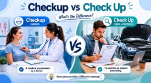 Checkup vs Check Up