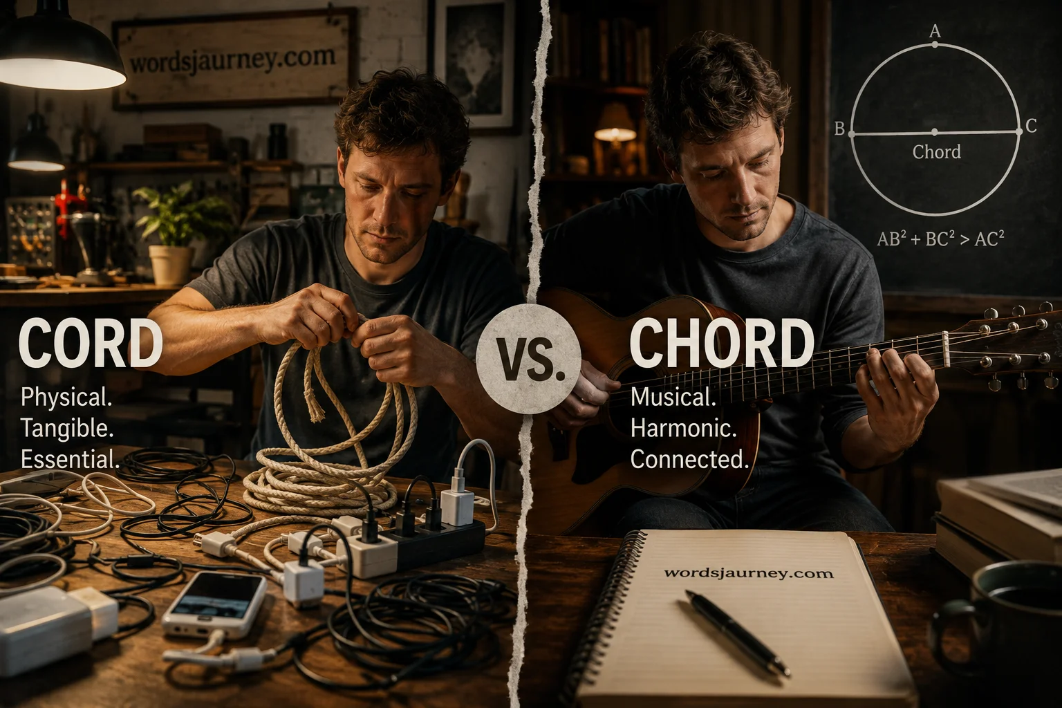 Cord vs Chord