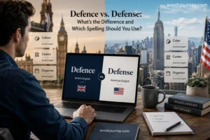 Defence vs. Defense