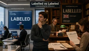 Labelled or Labeled