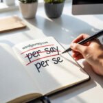 Per Say” or “Per Se