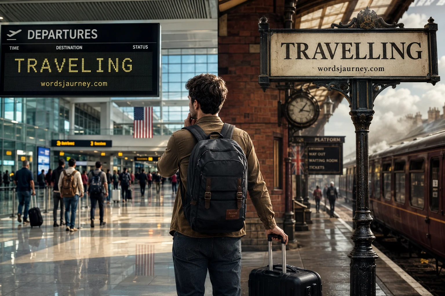 Traveling or travelling