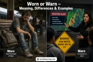 Worn or Warn