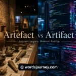 Artefact vs Artifact