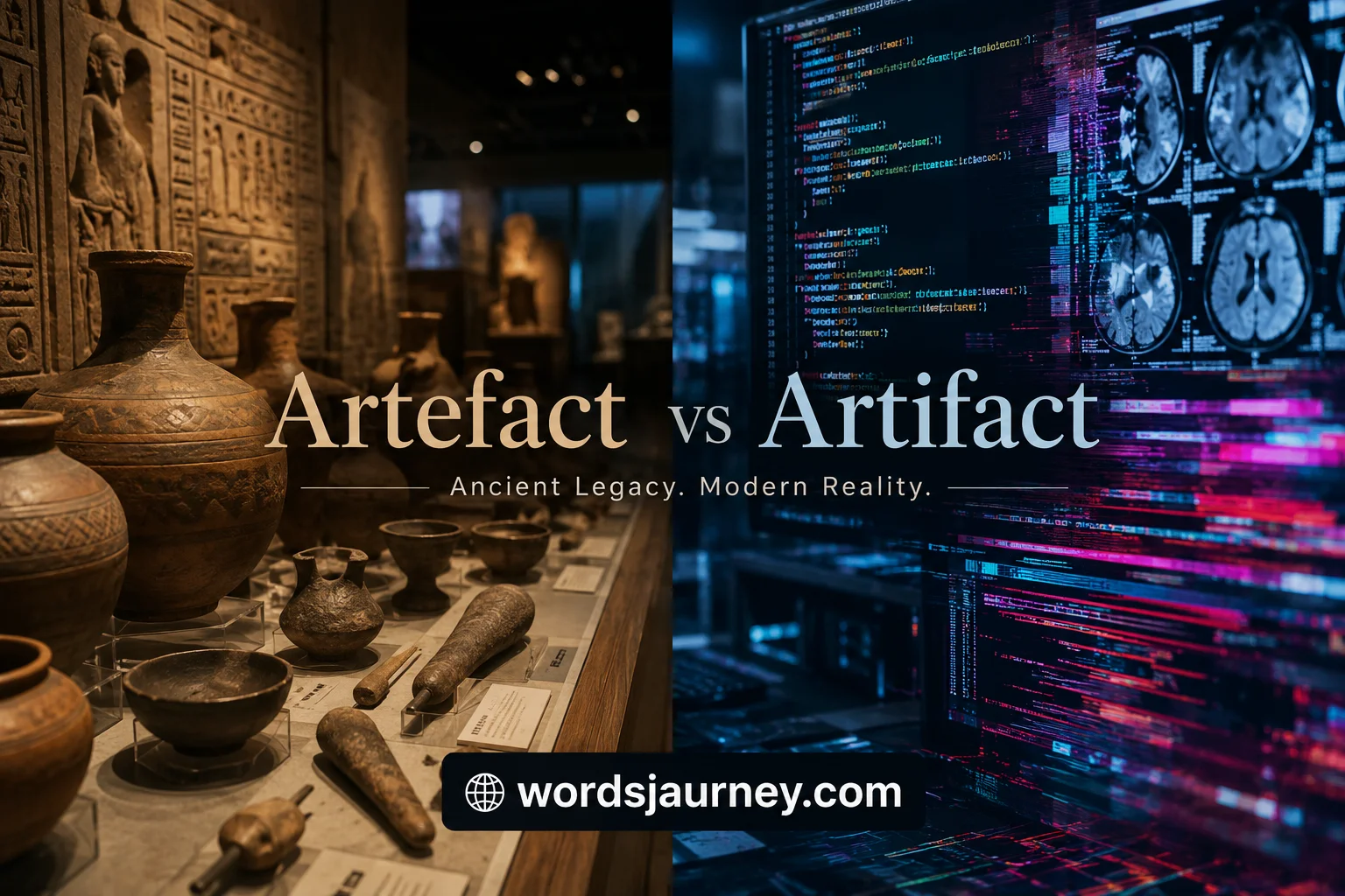 Artefact vs Artifact
