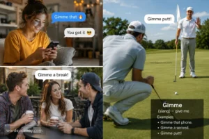 What Does “Gimme” Mean